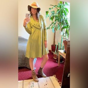 Gaia conceptions small cowl neck dress